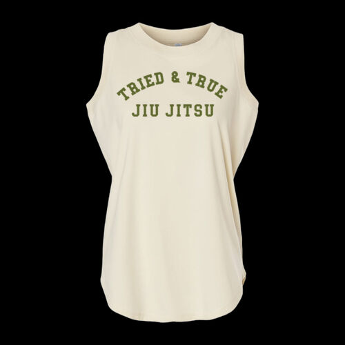 Women's Relaxed Fine Jersey Tank 3592 - Green Ink Thumbnail